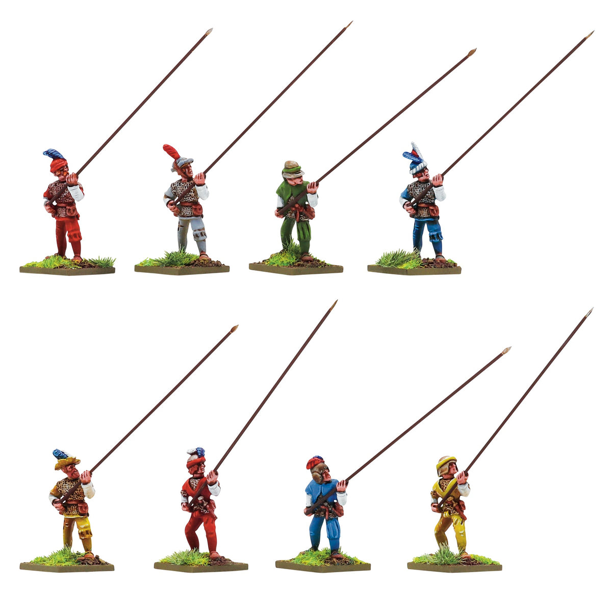 Italian Wars Swiss Pikemen - 'At port 60'