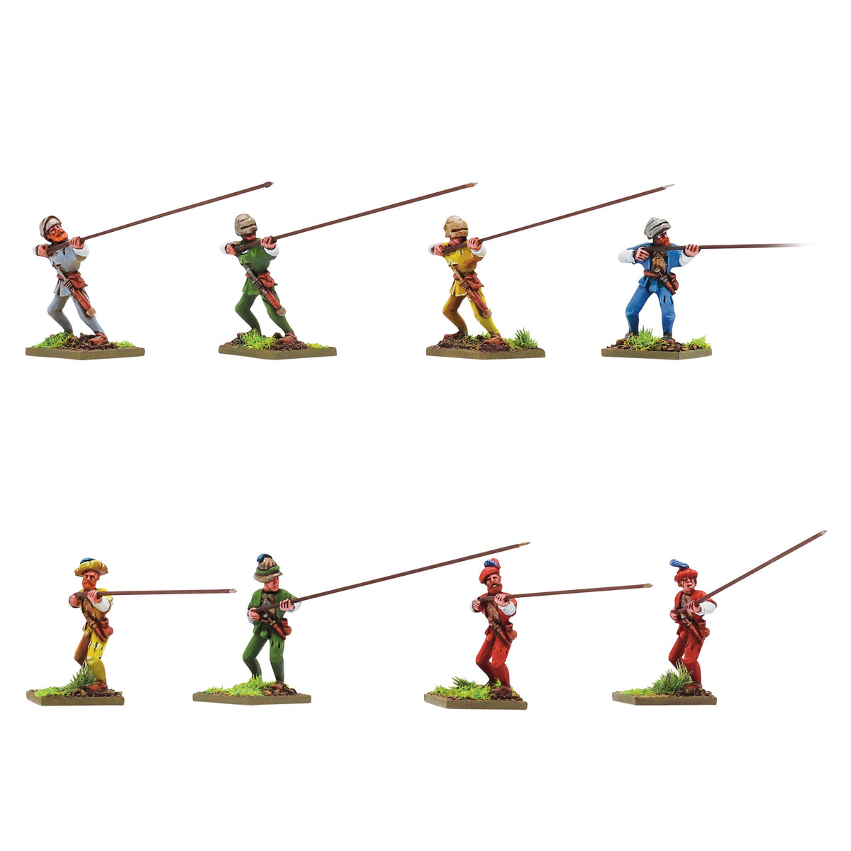 Italian Wars Swiss Pikemen - 'At charge'
