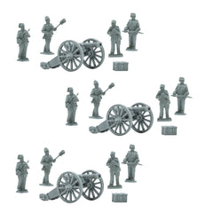 Crimean War Turkish artillery battery