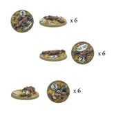 Black Powder Epic Battles: Zulu! - Zulu Impi Casualty Markers