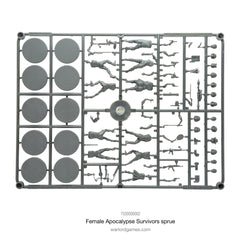 Female Apocalypse Survivors bodies sprue