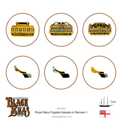 Royal Navy Frigates Named ships Pack 1