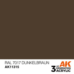 RAL 7017 Dunkelbraun