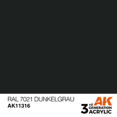 RAL 7021 Dunkelgrau