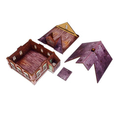Pre-Painted WW2 Ostfront Village Forester's Dacha