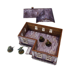 Pre-Painted WW2 Ostfront Village Iwan's House