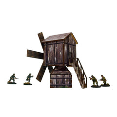 Pre-Painted WW2 Ostfront Village Windmill