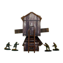 Pre-Painted WW2 Ostfront Village Windmill