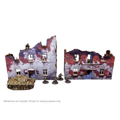 Pre-Painted WW2 Ostfront Apartment Block Bundle