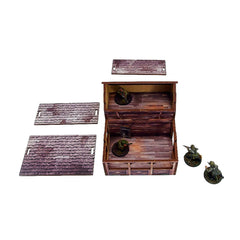 Pre-Painted WW2 Ostfront Village Workshop