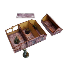 Pre-Painted WW2 Ostfront Village Workshop