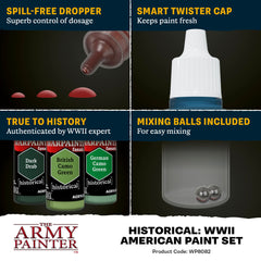 Warpaints Fanatic: World War II American Paint Set