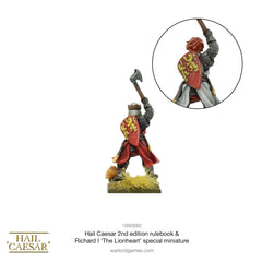 Hail Caesar rulebook (2nd edition) & Richard I, The Lionheart special figure