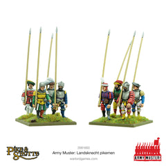 Army Muster - Landsknecht Pikemen