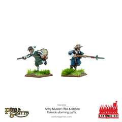 Army Muster: Pike & Shotte Firelock Storming Party