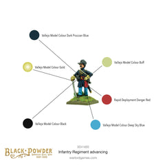 American Civil War: Infantry Regiment Advancing
