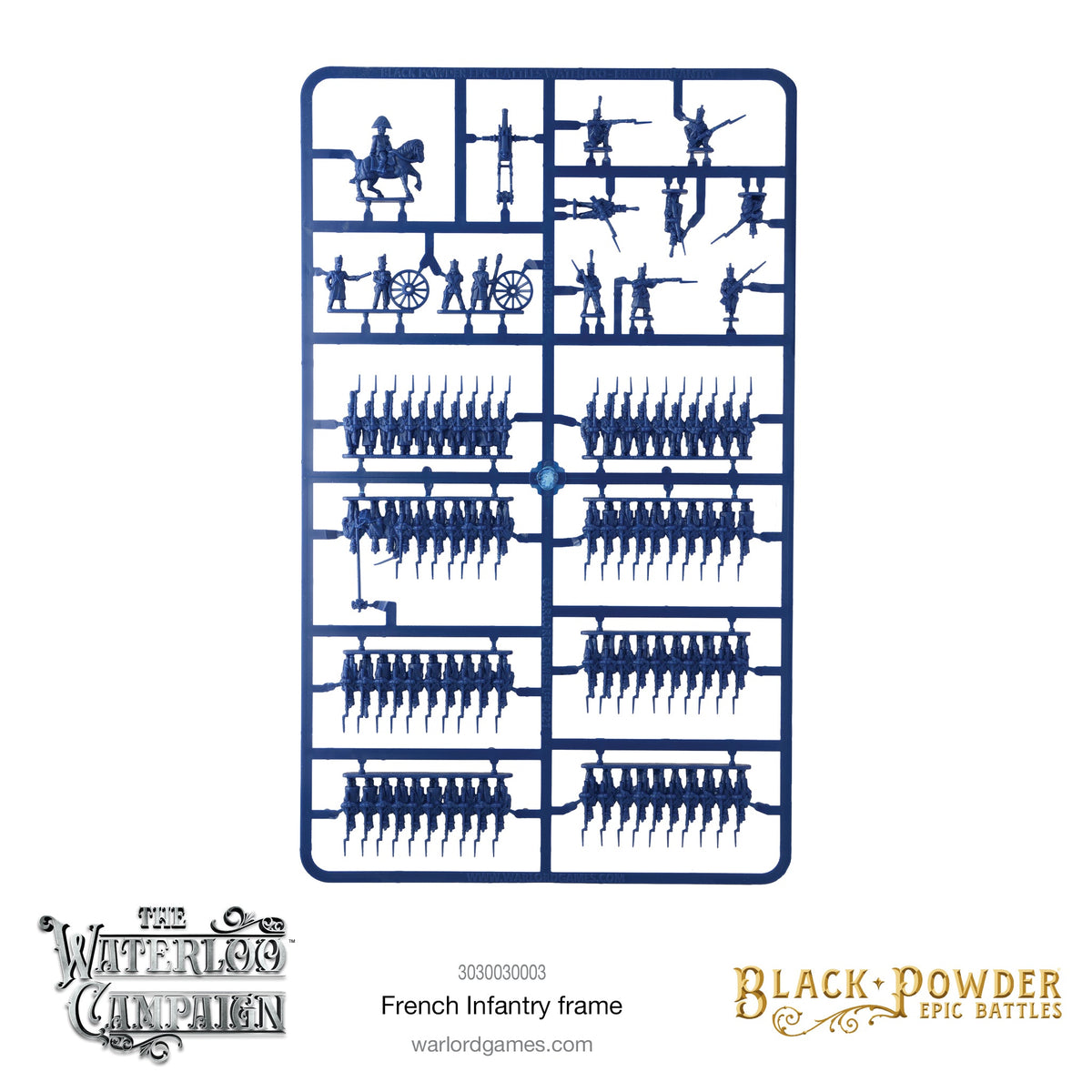 Epic Battles Waterloo -  French Infantry Sprue