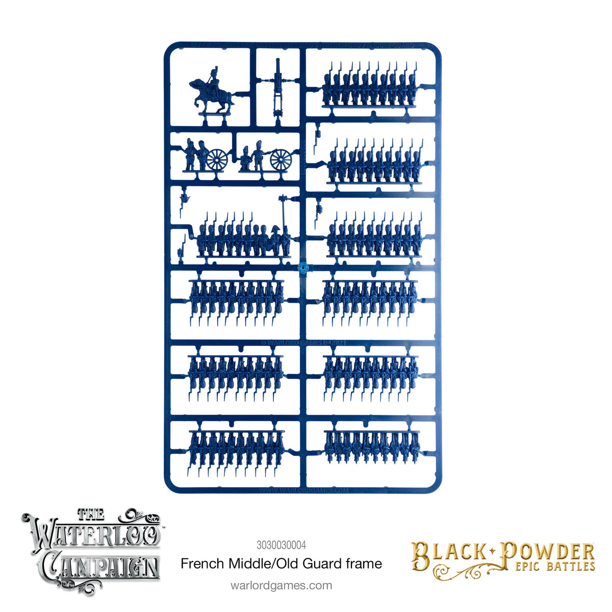 Epic Battles Waterloo -  French Middle/Old Guard Sprue