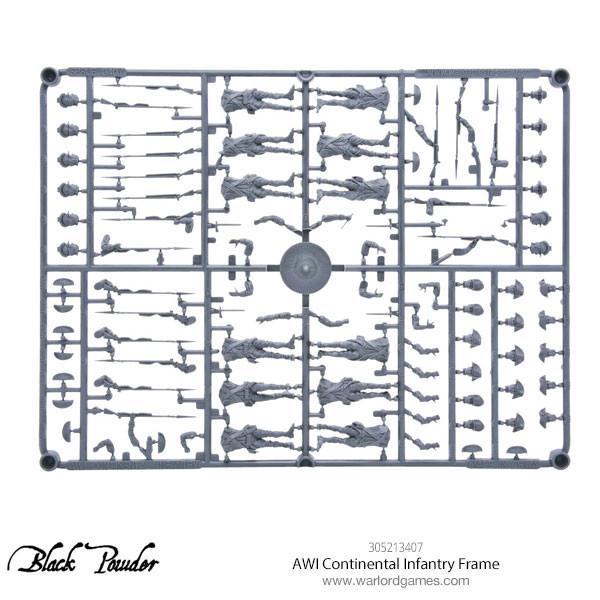 AWI Continental Infantry Frame
