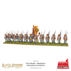 Army Muster: Napoleonic Hanoverian Line Infantry