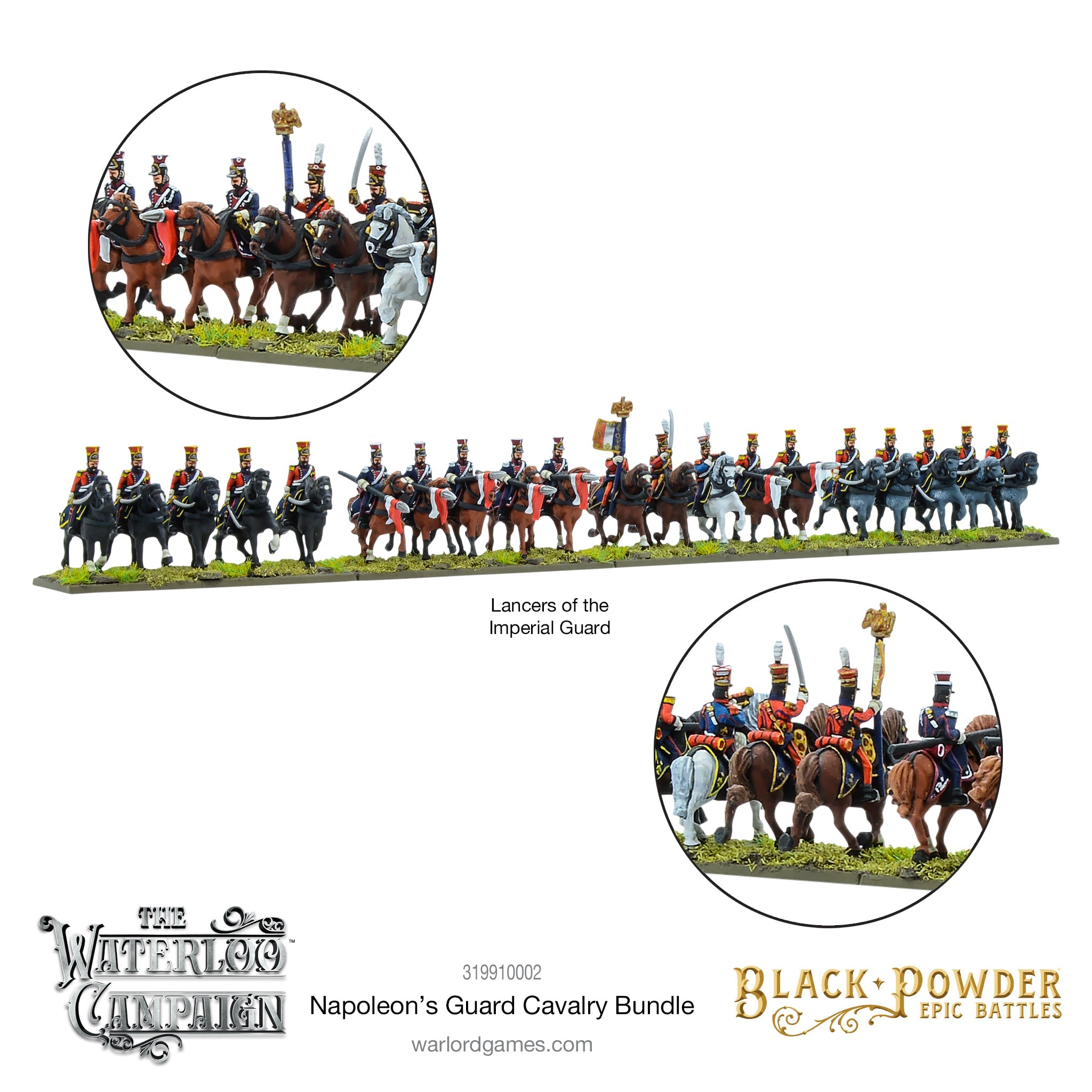 Black Powder Epic Battles: Waterloo - Napoleon's Guard Cavalry Bundle