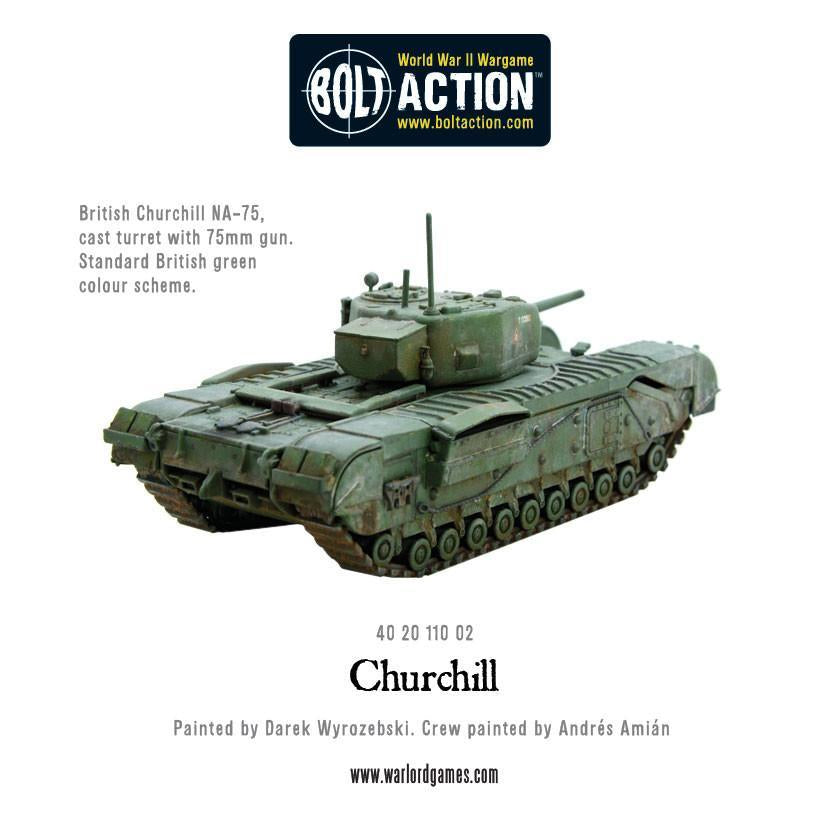 Churchill Tank (Plastic)