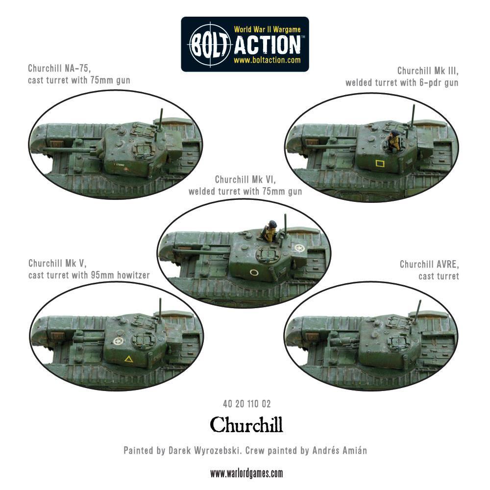 Churchill Tank (Plastic)