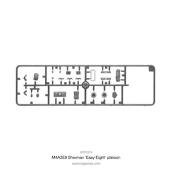 M4A3E8 Sherman Easy Eight Armoured Platoon