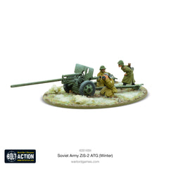 Soviet ZIS-2 anti-tank gun (Winter)
