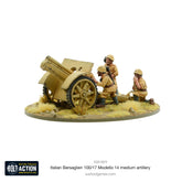 Italian Bersaglieri 100/17 Modello 14 medium artillery