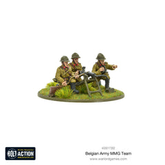 Belgian Army MMG team