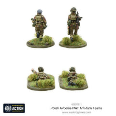 Polish Airborne PIAT anti-tank teams