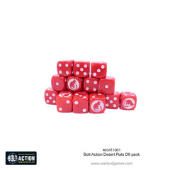 Bolt Action Desert Rats D6 pack