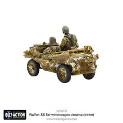 Waffen-SS Schwimmwagen diorama (winter)