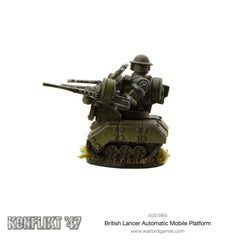 British Lancer automated mobile platform