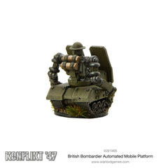 British Bombardier automated mobile platform