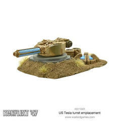 US Tesla turret emplacement