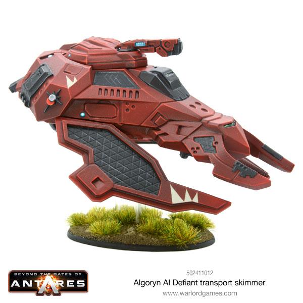 Algoryn AI Defiant transport skimmer