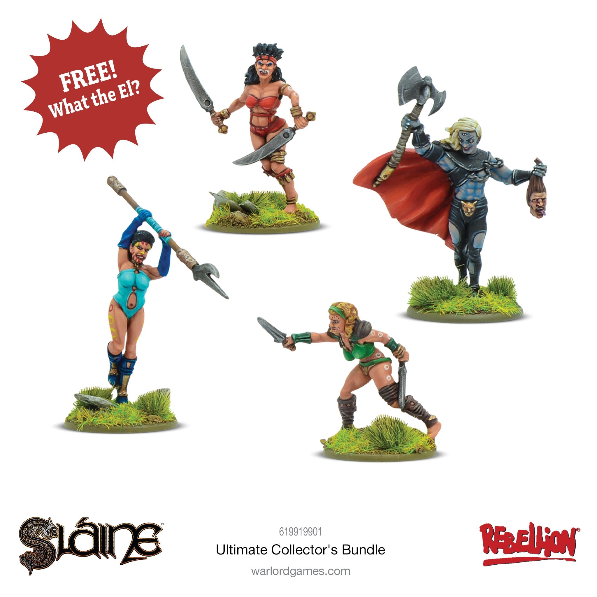 Sláine the Miniatures Game Ultimate Collector's Bundle