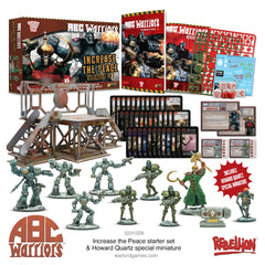 ABC Warriors: Increase the Peace Starter Game & Howard Quartz 'Mr Ten per cent' Special Miniature