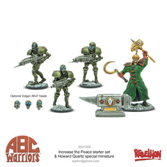 ABC Warriors: Increase the Peace Starter Game & Howard Quartz 'Mr Ten per cent' Special Miniature