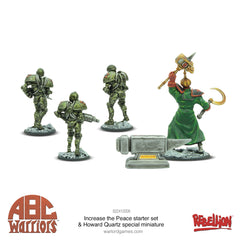 ABC Warriors: Increase the Peace Starter Game & Howard Quartz 'Mr Ten per cent' Special Miniature