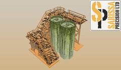 Silo / Gantry Scenery Set