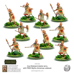 Inca Warband Starter Army with FREE Mythic Americas Rulebook