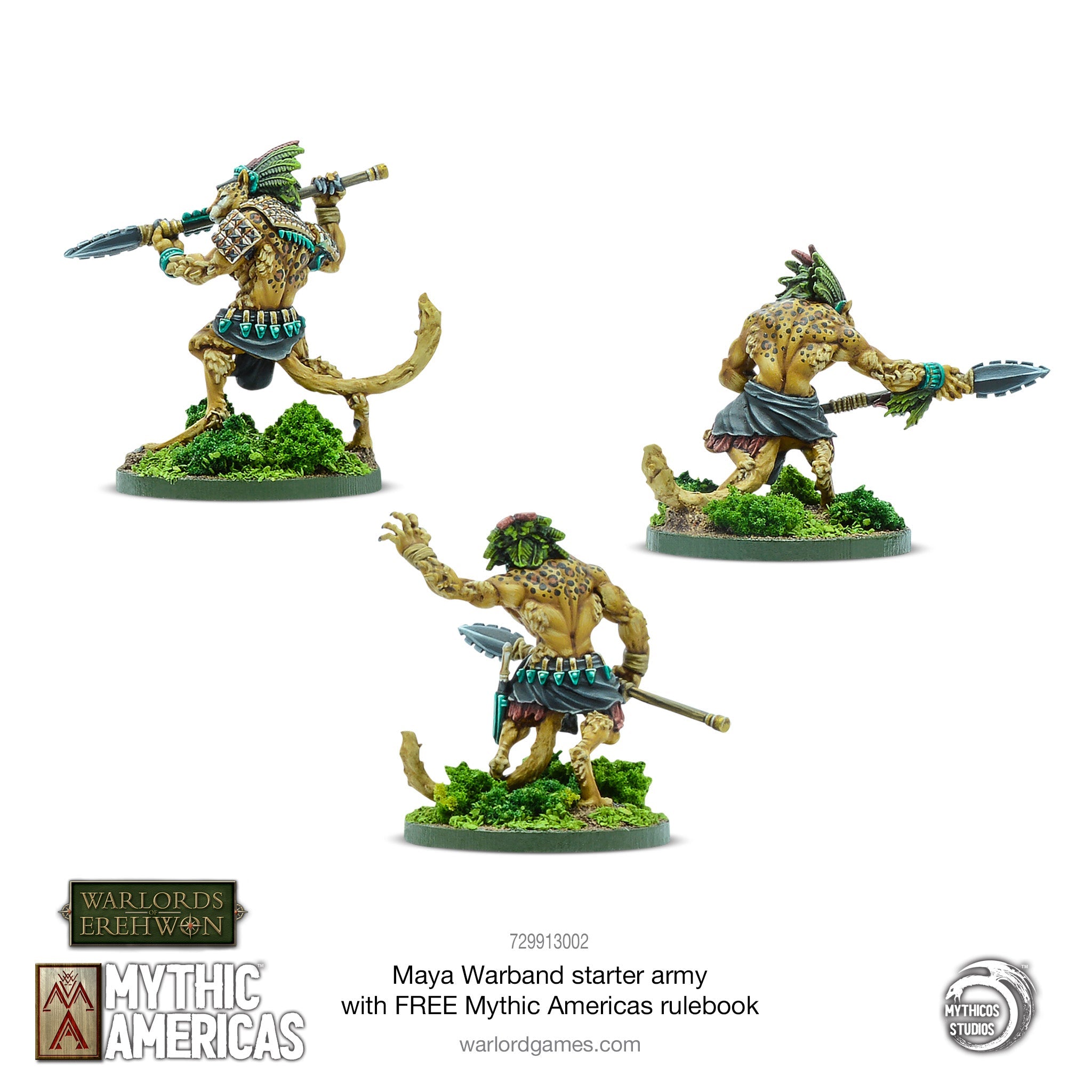 Maya Warband Starter Army with FREE Mythic Americas Rulebook