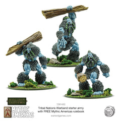 Tribal Nations Warband Starter Army with FREE Mythic Americas Rulebook