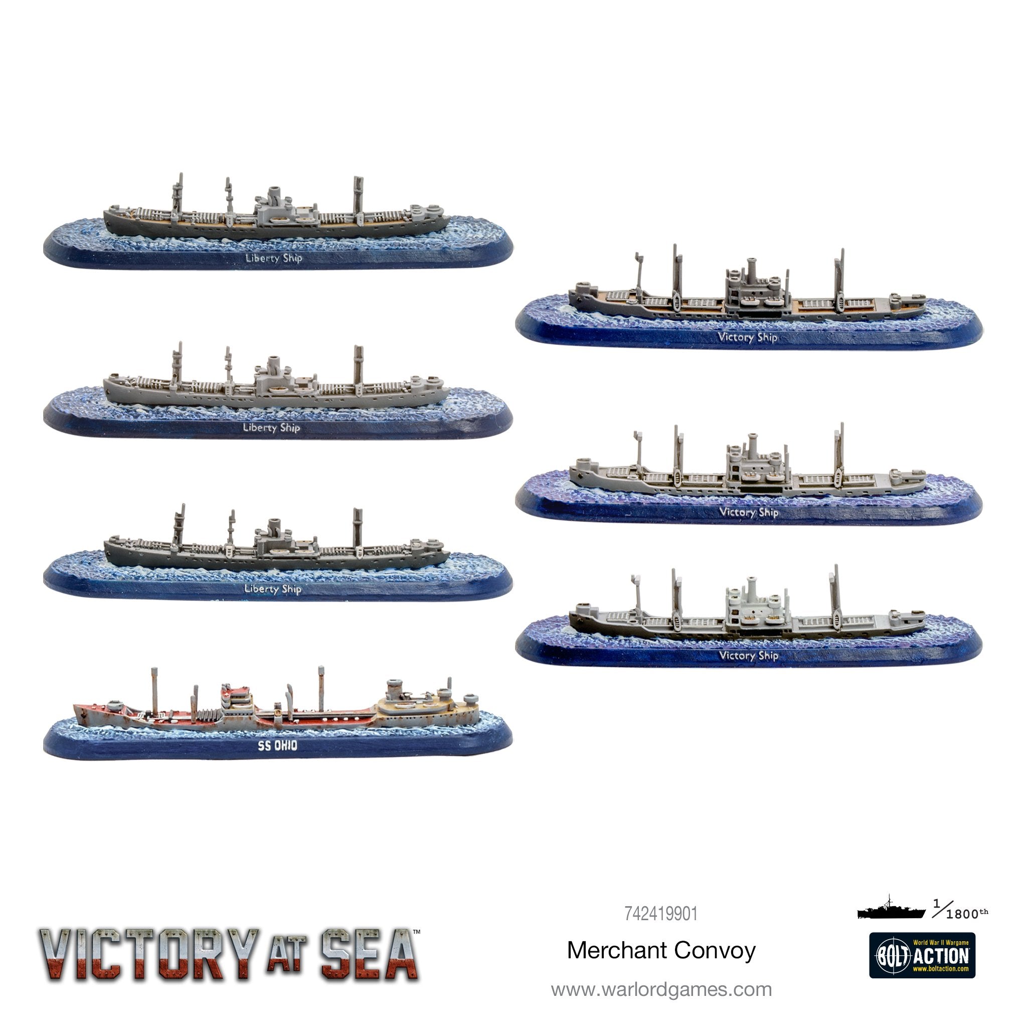 Victory at Sea - Merchant Convoy