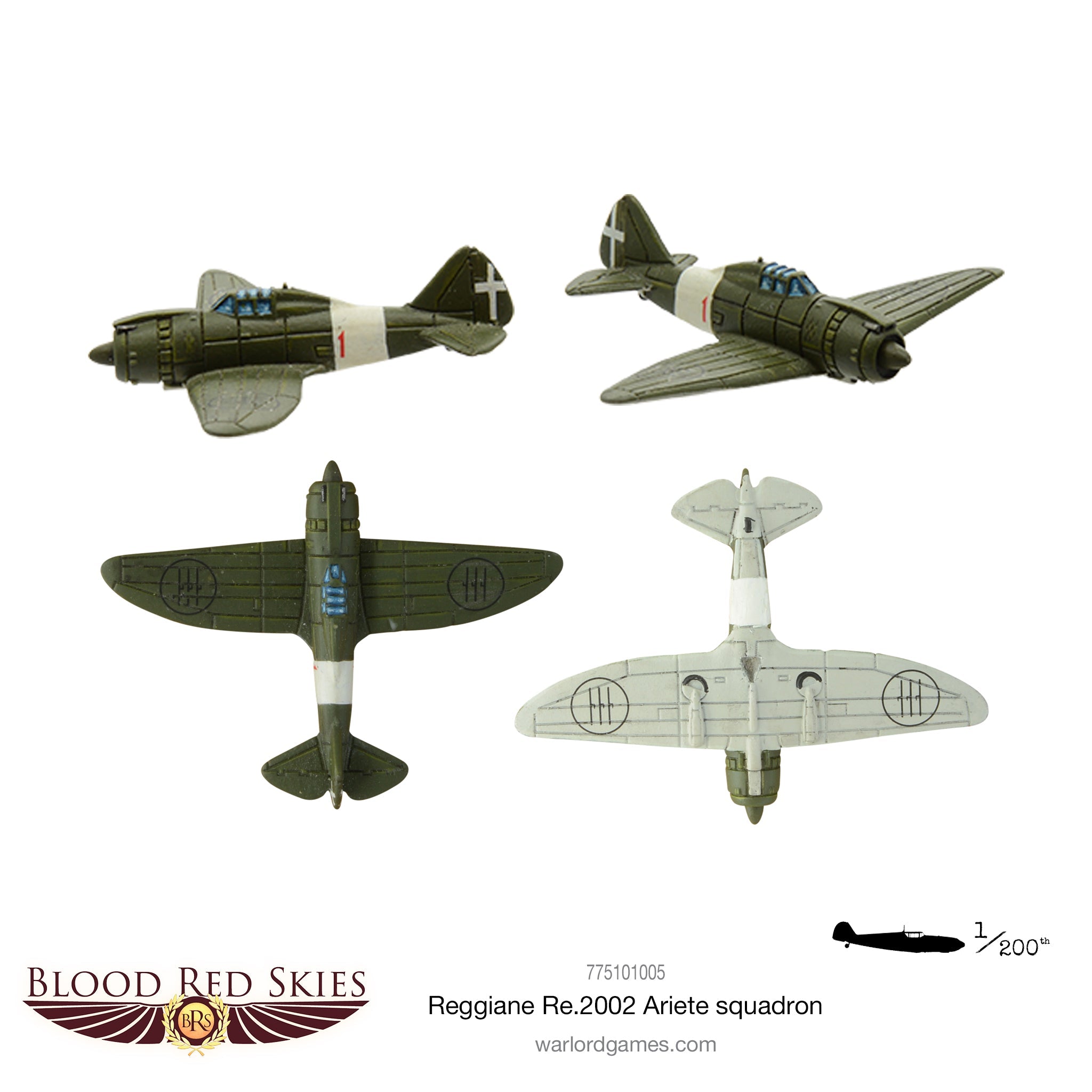 Blood Red Skies: Reggiane Re.2002 Ariete squadron