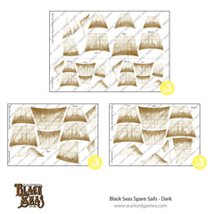 Black Seas Spare sails - dark