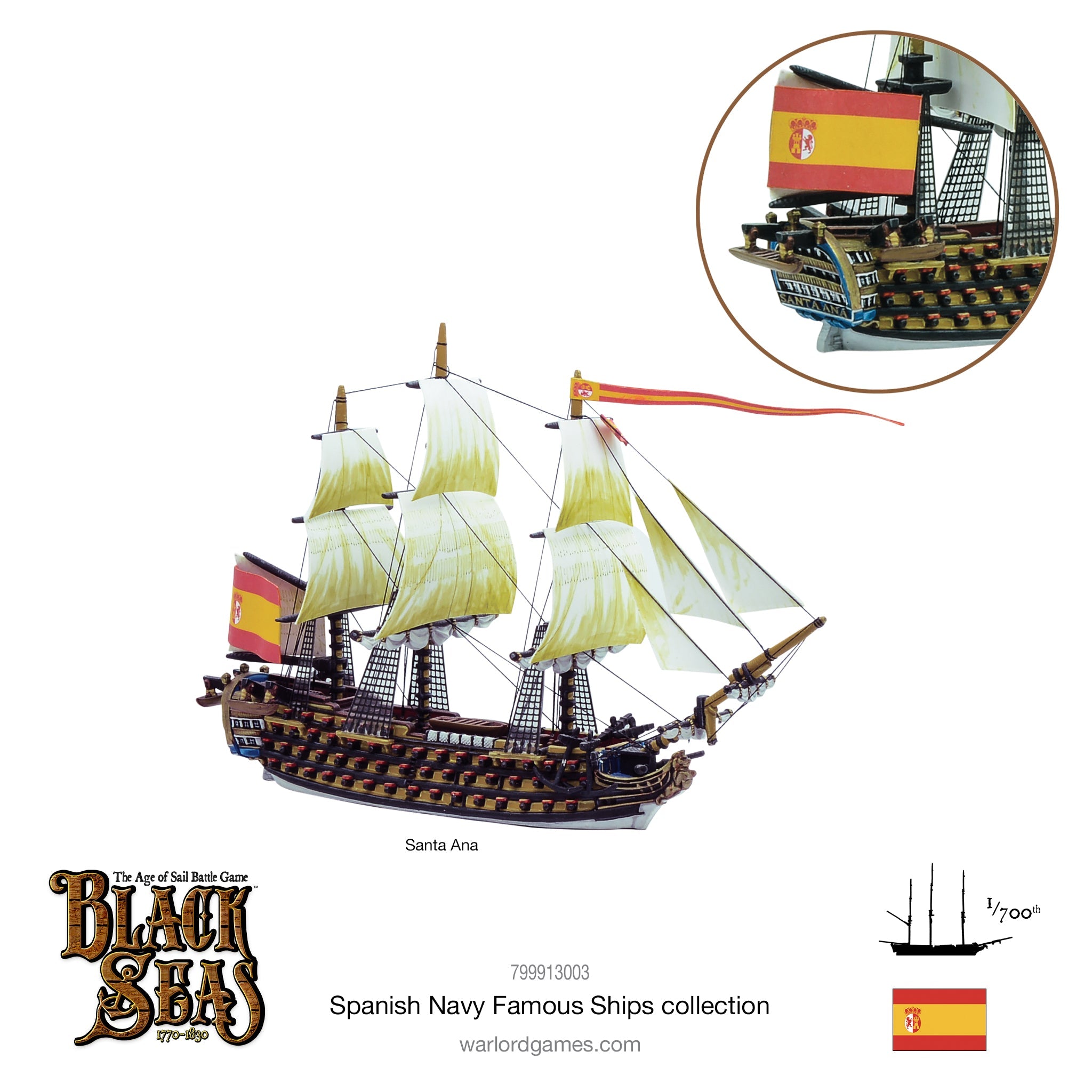 Black Seas: Spanish Navy Famous Ships Bundle